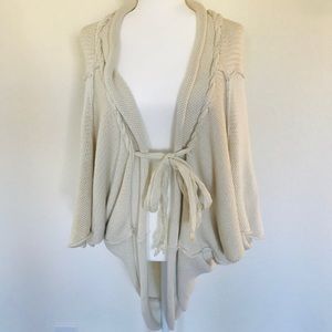 Anthropologie Braez Cream Cardigan Size Sm/Med